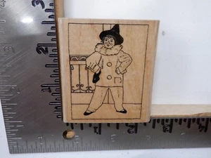 MUSEUM STAMPS PICASSO PORTRAIT SON OF ARTIST PIERROT RUBBER STAMP NEW L5640 - Picture 1 of 2