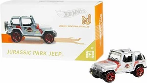Hot Wheels iD Jurassic Park Jeep HW Screen Time 3/5 Limited Run Collectible NEW - Picture 1 of 5