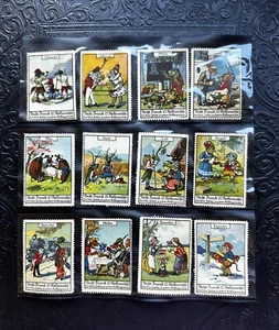 Antique 1910s German Cinderella anthromorphic illustrated year unused stamp lot - Picture 1 of 7