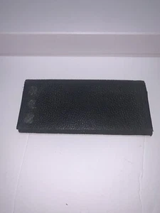 1920's Antique Pebbled Leather Billfold Trifold Inner Pockets Has 1920 2¢ Stamp - Picture 1 of 18