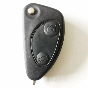 Original OEM Alfa Romeo 2 Tasten Fernbedienung Klappschlüssel, LED Typ, getestet #1 - Bild 1 von 4