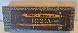 NORTON SCHLEIFMITTEL VINTAGE #1B6 INDIEN KOMBINATION 6 X 2 X 1 ÖLSTEIN OVP - Bild 1 von 5