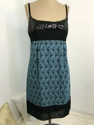 Платье женское Johnny Martin мини-кукла с блестками размер 11 ремешок для спагетти вечеринка - Изображение 1 из 4