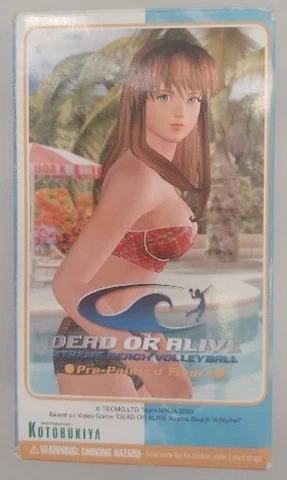Diamond Comics Dead or Alive Xtreme Beach Volleyball Pre-Painted Figure Open Box Cover