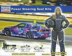 Kelsey Rowlings 2018 ""kits de dirección asistida Kotek"" fórmula folleto de deriva/postal - Imagen 1 de 1