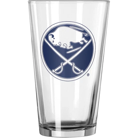 Buffalo Sabres 16oz. Team Wordmark Game Day Pint Glass Cover