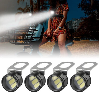 Motorrad LED Frontscheinwerfer Scheinwerfer Zusatzscheinwerfer Fahrlicht X10 - Bild 1 von 4