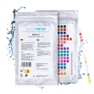 Wassertester Teststreifen 16-in-1 Trinkwassertest pH Wasserhärte 50 st. - Bild 1 von 7