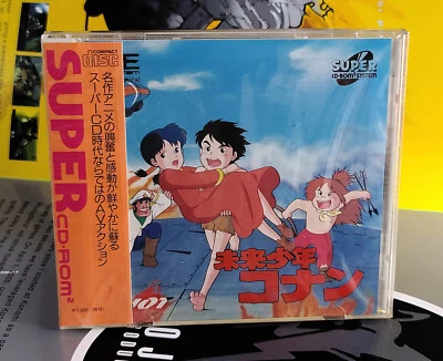 PC Engine Conan The Boy In Future 未来少年コナン PCエンジン AUTHENTIC Super CD-ROM Turbo - Image 1 of 4