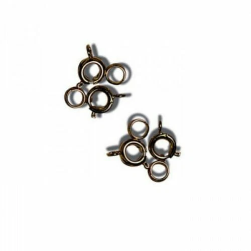 Trimits Bolt & Spring Antique Rings - 4 Sets - Jewellery Necklace Bracelet Clasp - Image 1 of 1