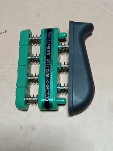 Cando 10-0742 Digi-Flex Hand Exerciser, Finger 5.0 Lb/ Hand 16.0 Lb, Green- Medi - Picture 1 of 1