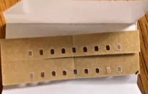 Regular-8mm Kodak PRESSTAPES Movie Splicing Tape 20 splices NEW Std8mm SEE VIDEO - Picture 1 of 6