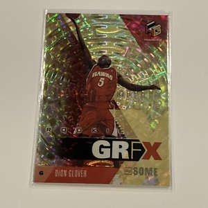 1999-00  Dion Glover Rookie Upper Deck HoloGrFX Gold Ausome  Basketball  #75AU