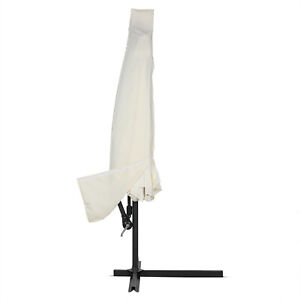 Schutzhülle Sonnenschirm für 3m Schirm Abdeckhaube Abdeckung Ampelschirm BEIGE