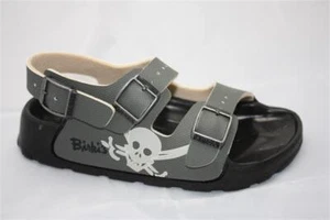 Birki's Aruba skull grey casual sandal size 33 - Picture 1 of 3