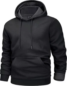 MAGCOMSEN Men's Active Hoodies Fleece Lined Sweatshirts Casual Athletic Workout - Picture 1 of 26