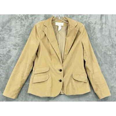 Chaqueta London Mujer 8 Botones Pana Minimalista Informal Clásica Blazer Años 90 Tostado Foto 1 de 4