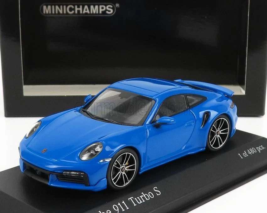 1/43 MINICHAMPS - PORSCHE - 911 992 TURBO S COUPE SPORT DESIGN 2021 410060072 - Immagine 1 di 1