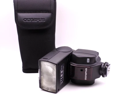[Top Mint] Olympus FL 36R Shoe Mount Flash for  Olympus DSLR w/ case Japan #401 - Image 1 of 4