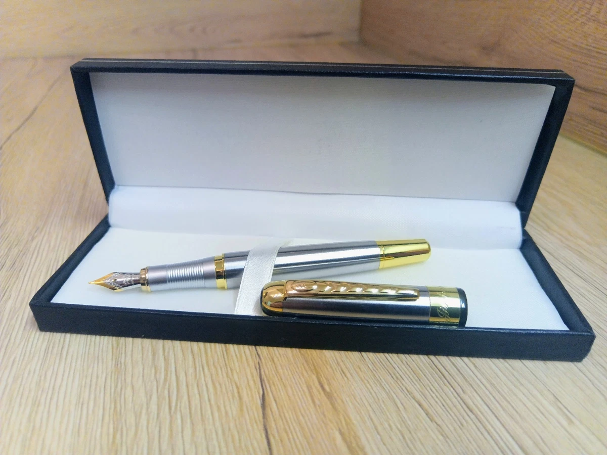 Jinhao 126 Füllfederhalter – Feine Spitze, Silberfarben