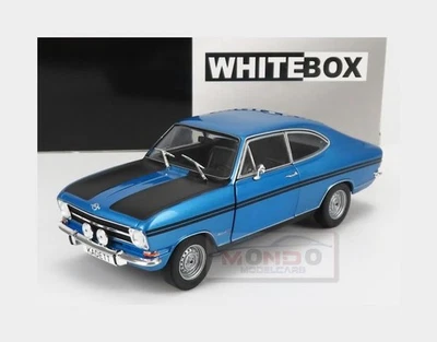 1:24 WHITEBOX Opel Kadett B Rally 1967 Blue Met WB124106-O MMC - Image 1 of 2