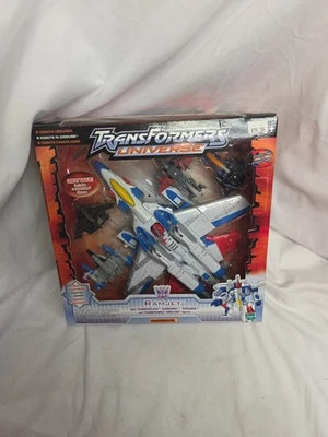 Transformers 2003 Universe Ramjet w Gunbarrel Terradive and Thunderwing With Box - Image 1 of 4