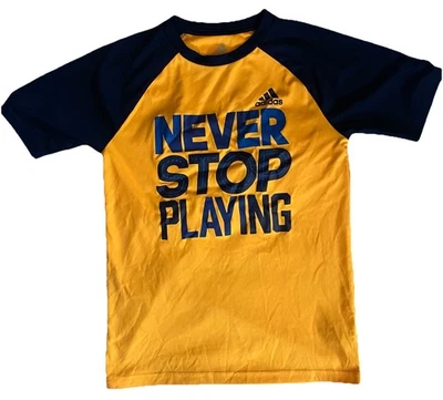 Adidas Climalite графический рубашка для мальчиков маленький - Изображение 1 из 4