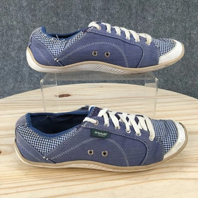 Zapatos Dr Scholls para mujer 7 M Jennie informales de caña baja zapatillas azules de mezclilla con cordones Foto 1 de 4