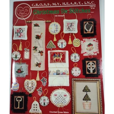 Cross My Heart Christmas in Stitches Cross Stitch Patterns Trees, Angels, Celtic - Image 1 of 4