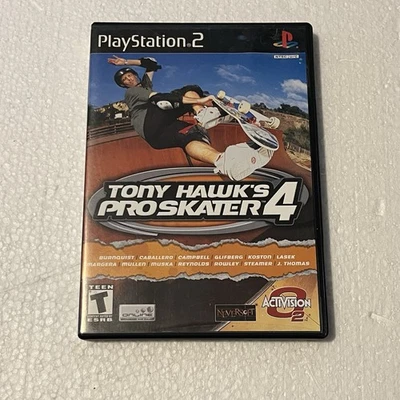 Tony Hawk's Pro Skater 4 for PlayStation 2 CIB - Image 1 of 4