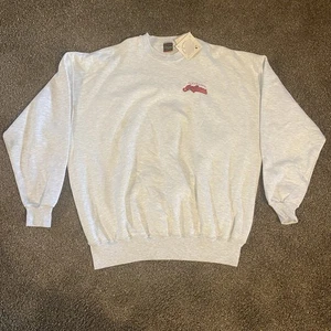 Vintage Cross Creek Grey Indian Cleveland XXL Sweatshirt  Made In USA - Picture 1 of 9