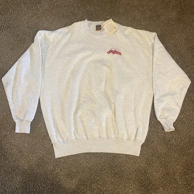 Moletom vintage Cross Creek cinza indiano Cleveland XXL feito nos EUA - Imagem 1 de 4