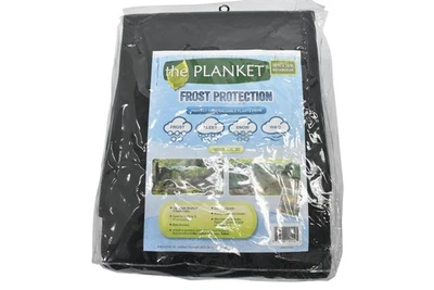 Cubierta de planta de jardín con protección contra heladas The Planket 10 pies x 20 pies rectangular negra Foto 1 de 4