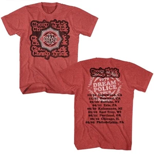 Cheap Trick - Dream Police Tour - Short Sleeve - Heather - Adult - T-Shirt - Picture 1 of 1