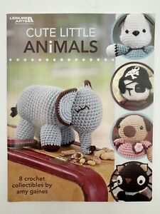 Leisure Arts Cute Little Animals - 8 Crochet Collectibles Pattern Book - 2008