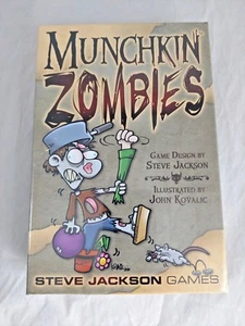 Munchkin Zombies Edition SJG 1481 Steve Jackson Game Core Set Card Sealed  - Picture 1 of 8