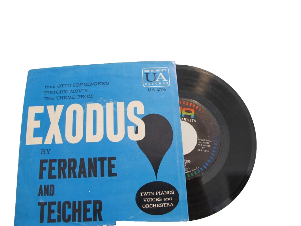 45 RECORD - FERRANTE AND TEICHER - EXODUS - Image 1 of 1