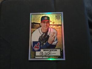 2006 Topps ‘52 Chrome Brian Slocum #26 Indians 347/552 FREE SHIPPING-MS#287