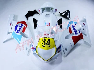 White Yellow Blue Red ABS Injection Bodywork Fairing Kit for GSXR600/750 2001-03 - Picture 1 of 8