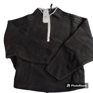 ADIDAS	JACKET	XXL BLACK  WOMAN NWT - Picture 1 of 10