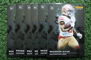 Brandon Aiyuk 6 Card Lot 2020 Panini Instant Rookie Spotlight #RS23 /1155 RC - Picture 1 of 3