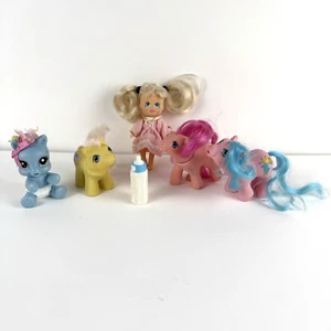 6 My Little Pony MLP Bebés Sweet Stuff Sunsparkle Milkweed Rainfeather Molly - Imagen 1 de 22
