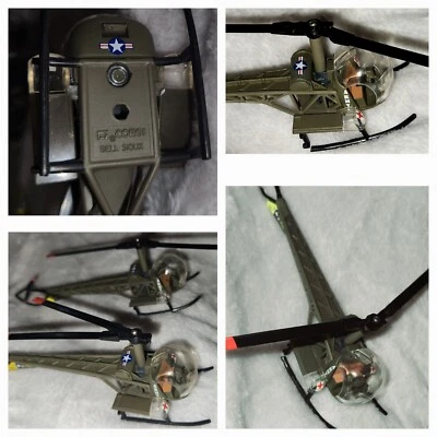 Corgi Bell H-13 Sioux 2-US Army M.A.S.H Helicopter 2-Fightng Machine 1:80 6.5" - Image 1 of 4