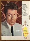 Vintage Magazine 1940s FARLEY GRANGER 8x10 film stars clipping 8x9'' 424