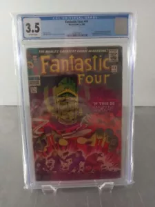 Fantastic Four #49 CGC VG- 3.5 Off White 2nd Silver Surfer 1st Full Galactus! - Picture 1 of 3
