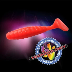 JENZI Gummifisch Twister 10St. 4,5cm Jig Raubfisch Barsch Forelle - Bild 1 von 1