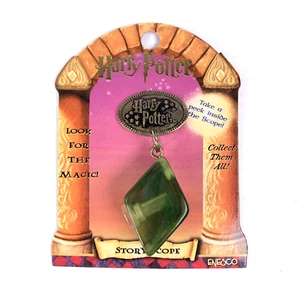 Vtg 2000 Harry Potter Story Scope Clip On Green Diamond Ron Weasley New NOS - Picture 1 of 5