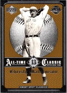 2002 Upper Deck Sweet Spot Classics #13 Christy Mathewson - Picture 1 of 2