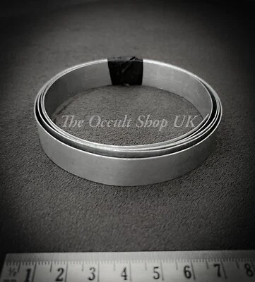 Aluminium Strip Metal - 0.5mm x 15mm x 48 in lg - Vastu Balancing Coil Feng Shui