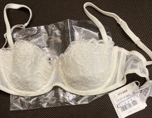 Reggiseno sagomato balconcino La Perla Barocco naturale 32C nuovo con etichetta 904892C - Foto 1 di 4